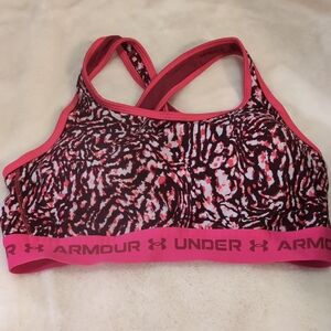 Under Armour Vibrant Patterned Sports Bra